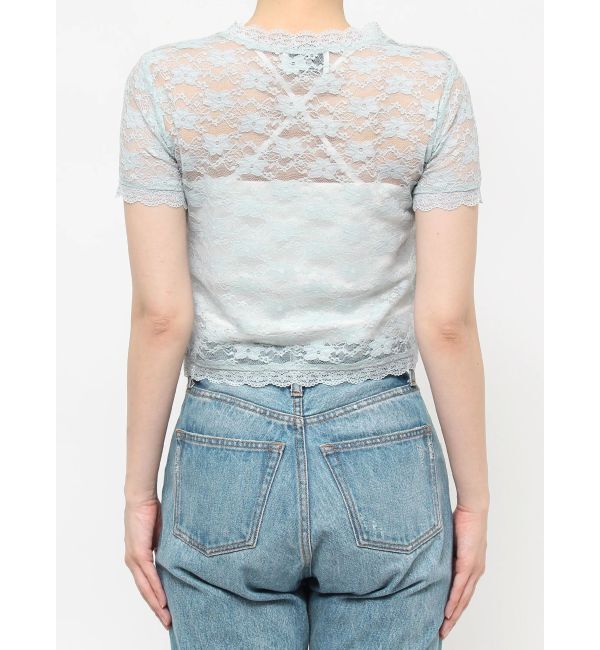 jouetie「レースフィットTシャツ」|Tシャツ・カットソー|