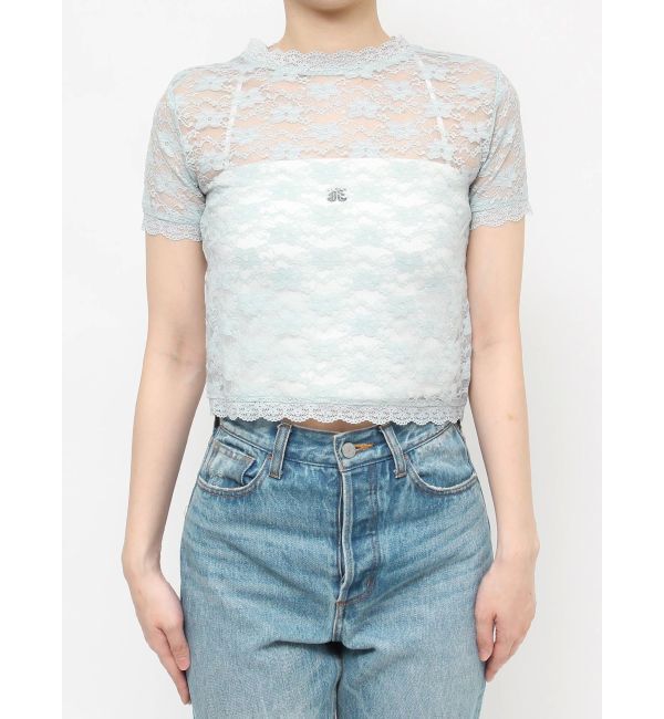 jouetie「レースフィットTシャツ」|Tシャツ・カットソー|
