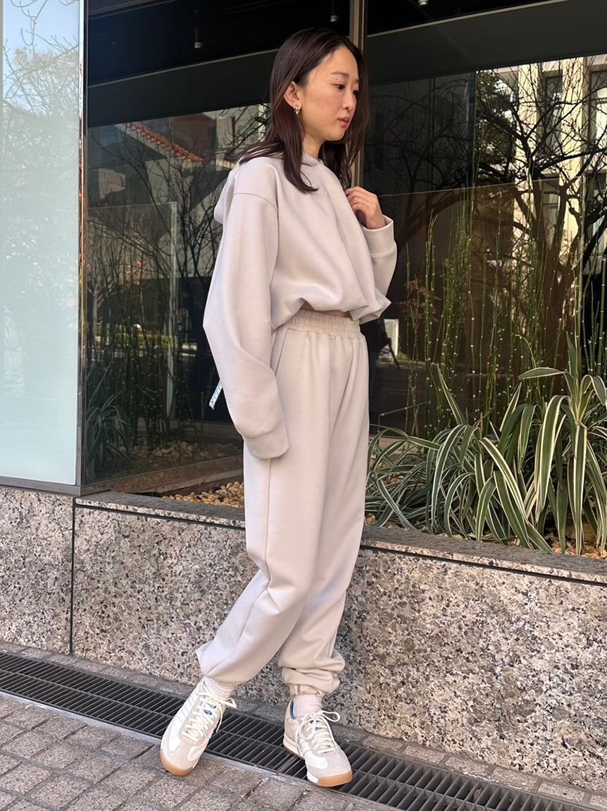 emmi atelier「【IPSA/emmi】ダンボールフーディートップス」|Tシャツ・カットソー|