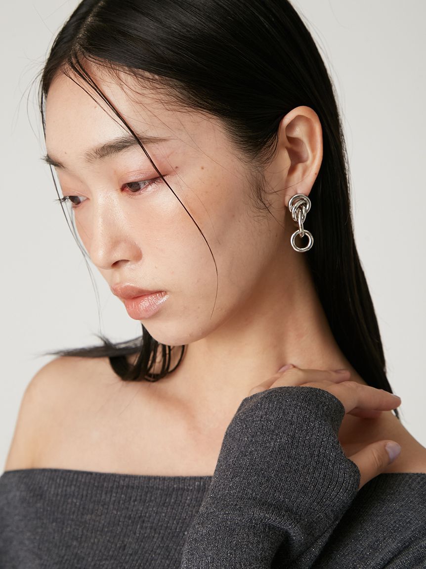 FRAY I.D「重ねリングピアス」|ピアス|