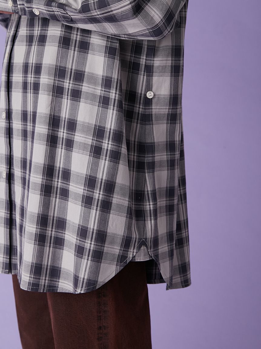 LILY BROWN「Lily Bearチェックオーバーシャツ」|シャツ・ブラウス|