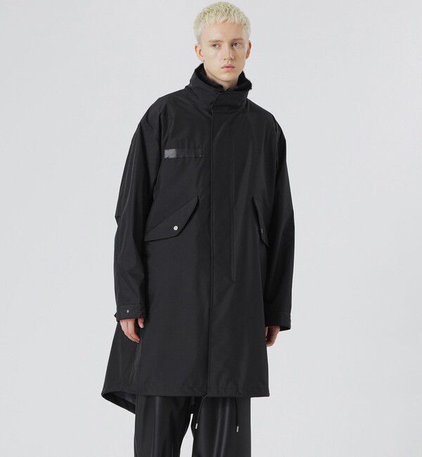  「【Safari12月号掲載】【80周年記念アイテム】PERTEX（R） ファーライナーコート」|その他|ブラック