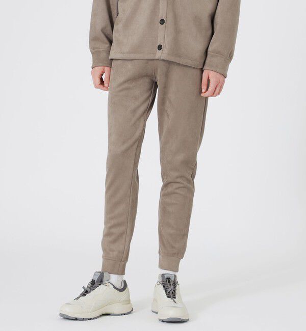  「スエードライクジョガー」|その他|ベージュ