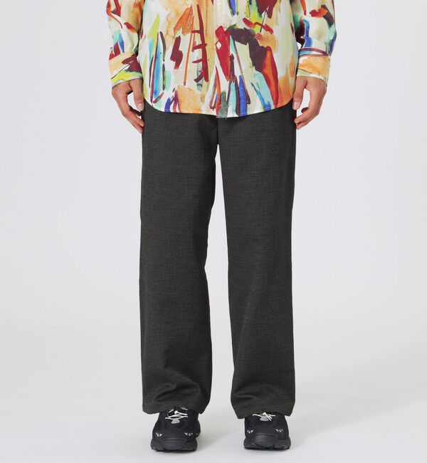  「スラブツイードワイドイージー」|その他|ブラック