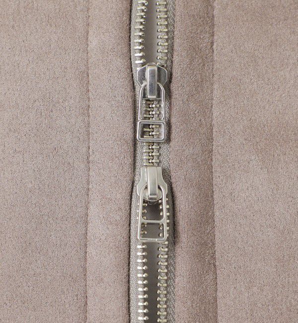  「スエードライクスタンドネックブルゾン」|ブルゾン・スタジャン|