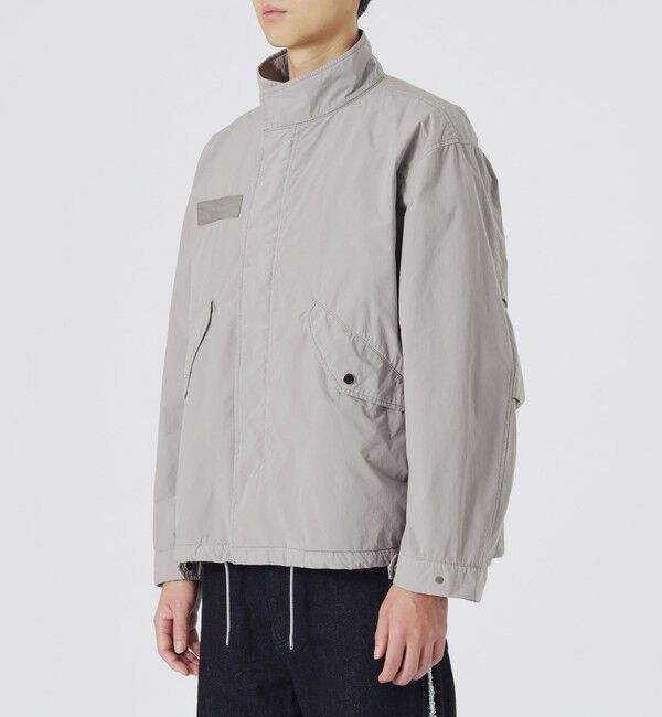  「ガーメントダイショートフィールドブルゾン」|ブルゾン・スタジャン|