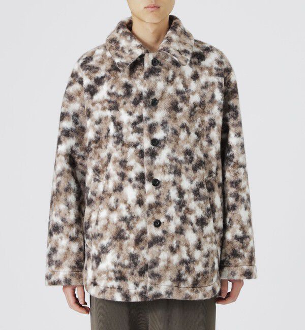  「【UNISEX】ブラッシュドループボアブルゾン」|ブルゾン・スタジャン|