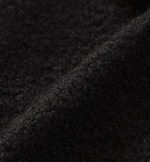  「【UNISEX】ブラッシュドループボアブルゾン」|ブルゾン・スタジャン|