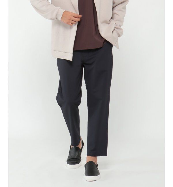IKKA LOUNGE「ハニカム冷感イージーアンクルパンツ」|その他|ネイビー