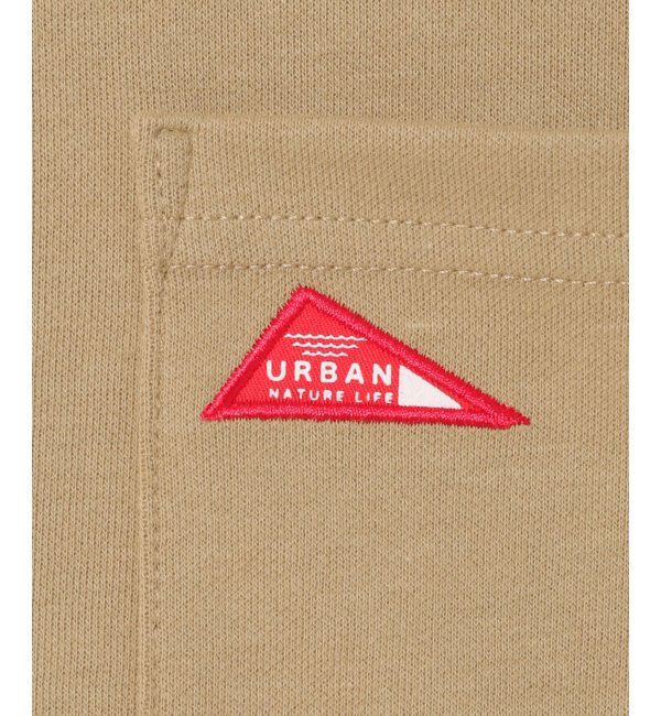 ikka「URBAN NATURE LIFE アーバンネイチャーライフ バイカラードロストTシャツ」|Tシャツ・カットソー|