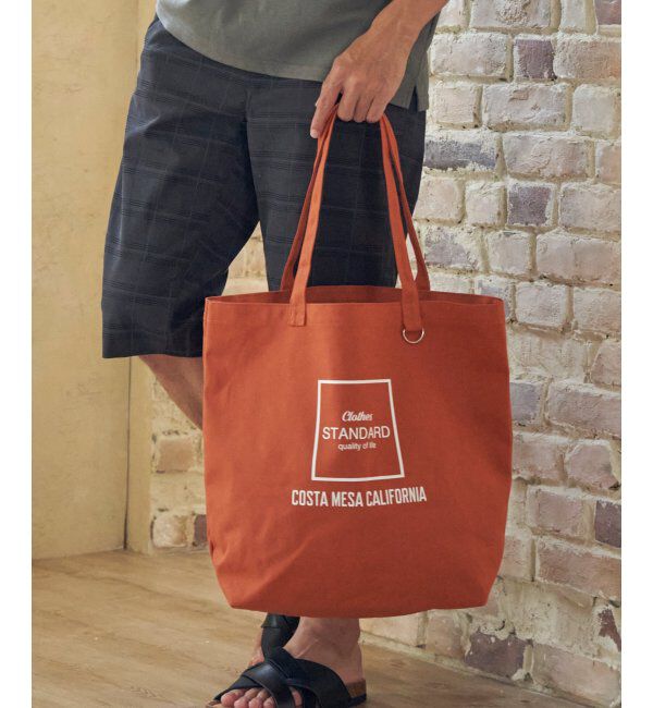 ikka「シンプルＥＣＯトートバッグ」|その他|オレンジ
