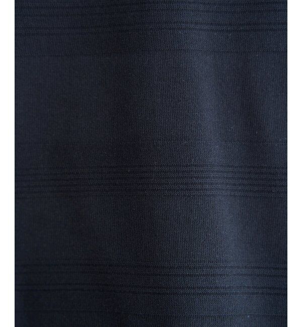 IKKA LOUNGE「ランダムリップルボーダーロンT」|Tシャツ・カットソー|