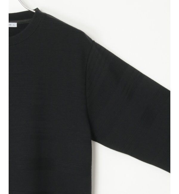 IKKA LOUNGE「ランダムリップルボーダーロンT」|Tシャツ・カットソー|