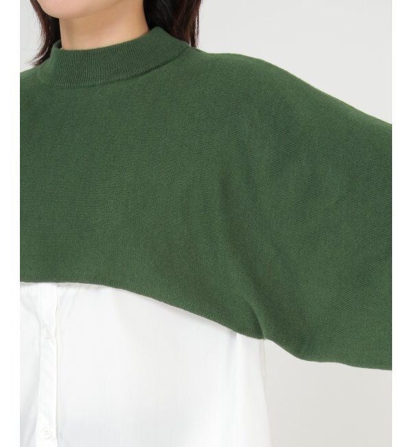 Lbc with Life「ニットレイヤードワンピ」|ワンピース|