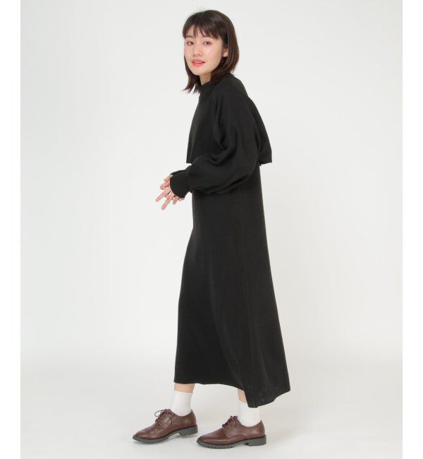 Lbc with Life「ニットレイヤードワンピ」|ワンピース|