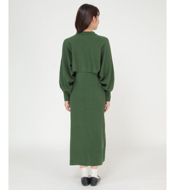 Lbc with Life「ニットレイヤードワンピ」|ワンピース|