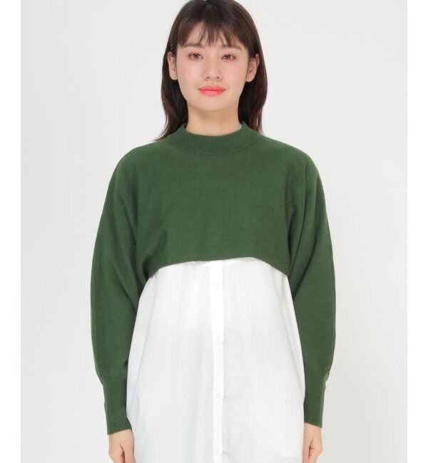 Lbc with Life「ニットレイヤードワンピ」|ワンピース|