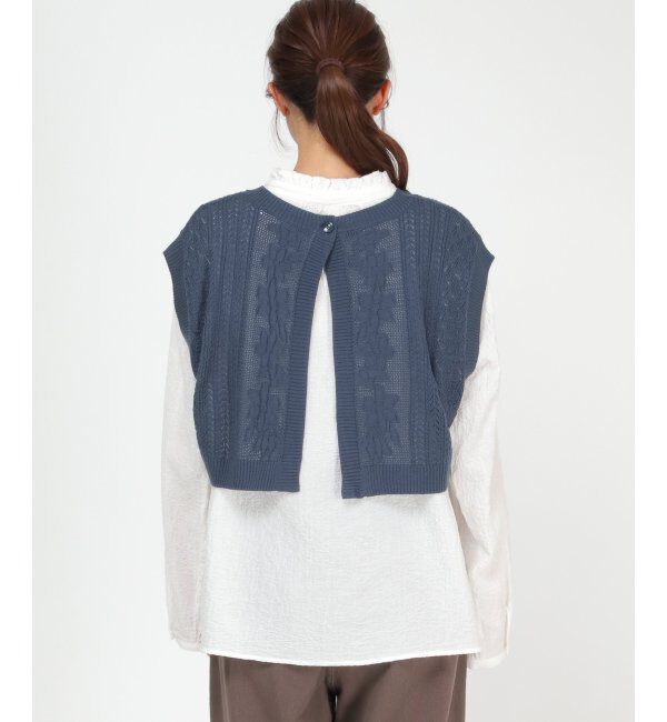 Lbc with Life「ニットベストワンピセット」|ワンピース|