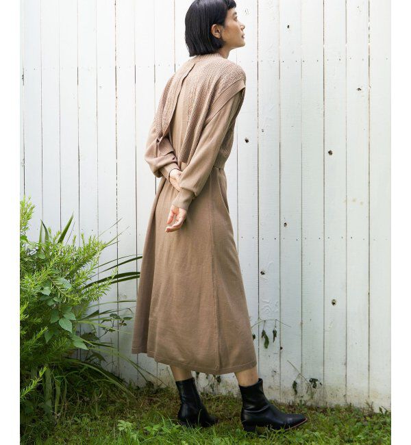 Lbc with Life「ニットベストワンピセット」|ワンピース|