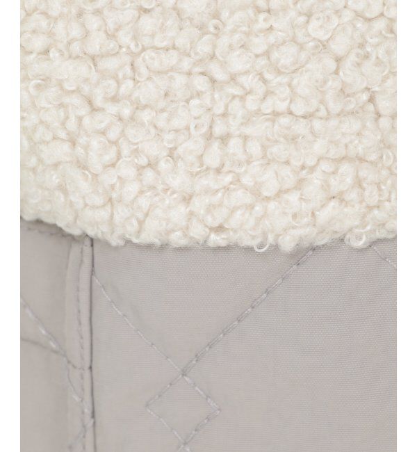 Lbc with Life「ボアキルトフードミドルコート」|その他|