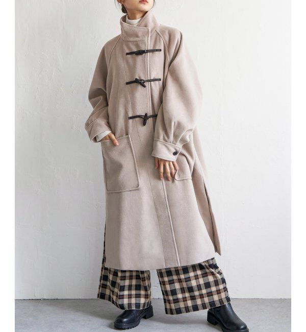 Lbc with Life「オーバーサイズダッフルコート」|その他|ベージュ