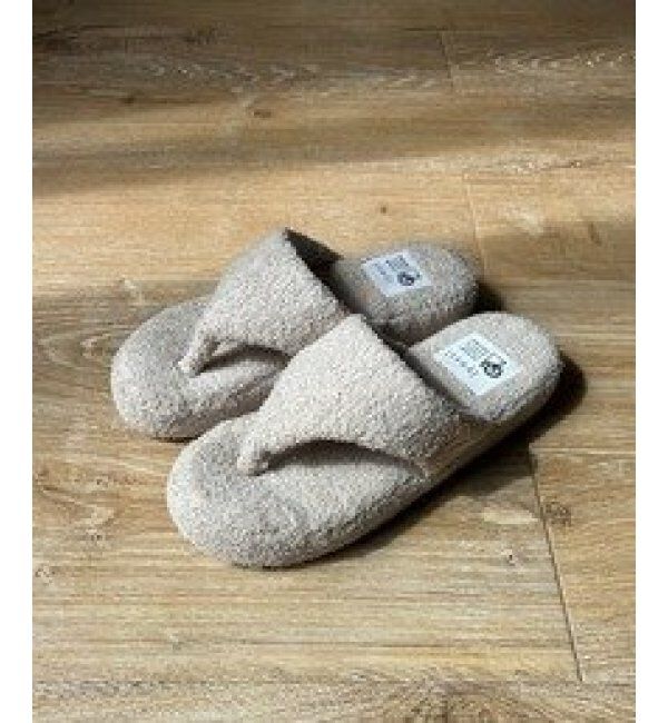 Lbc with Life「YORI パイルトングスリッパ Lサイズ」|その他|ベージュ