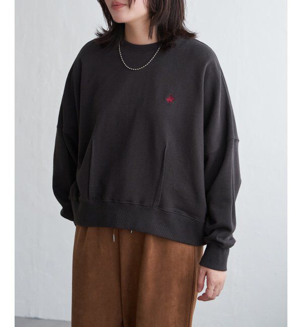 VENCE share style「BEVERLY HILLS POLO CLUB 裾ダーツクルーネックプルオーバー」|スウェット・ジャージ|ブラック