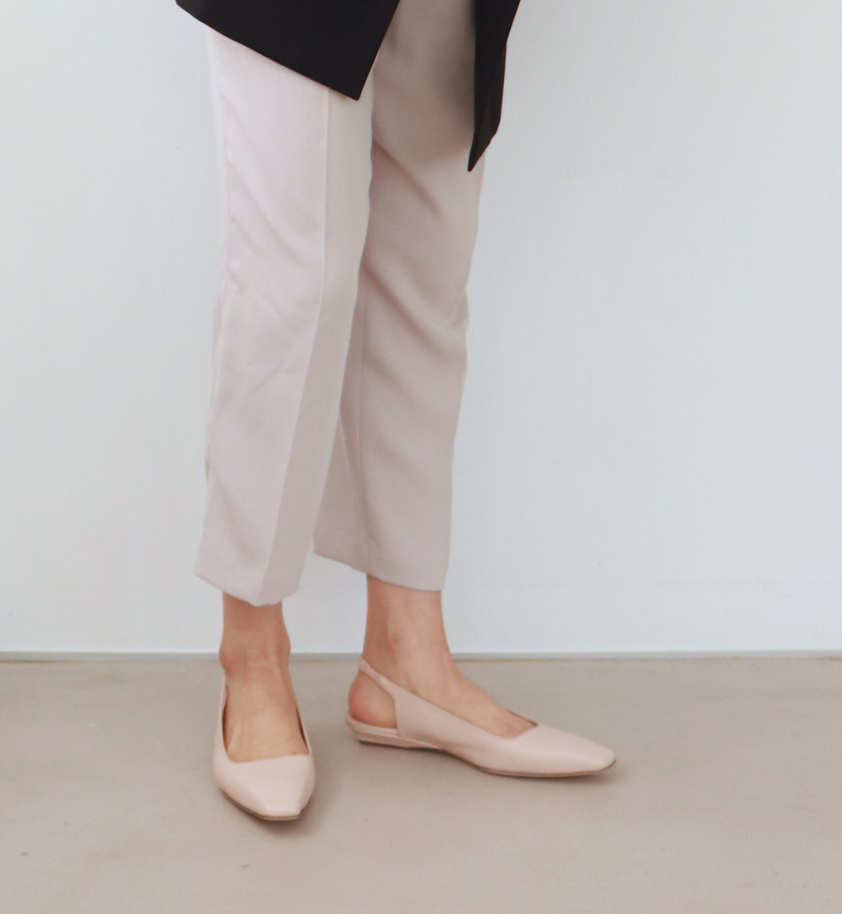 FABIO RUSCONI 「【FABIO RUSCONI】スクエアトウバックバンドパンプス」|パンプス|BG