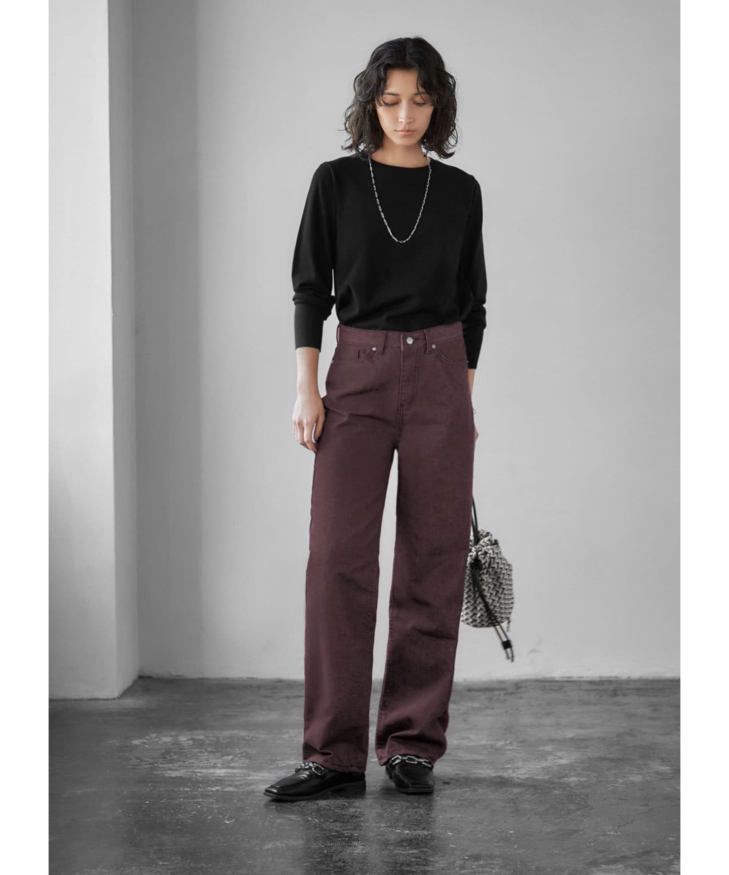 STYLE DELI「リサイクルカラーストレートデニム」|デニム|