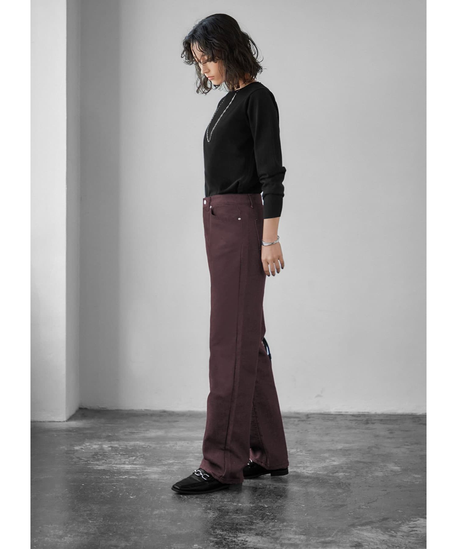 STYLE DELI「リサイクルカラーストレートデニム」|デニム|