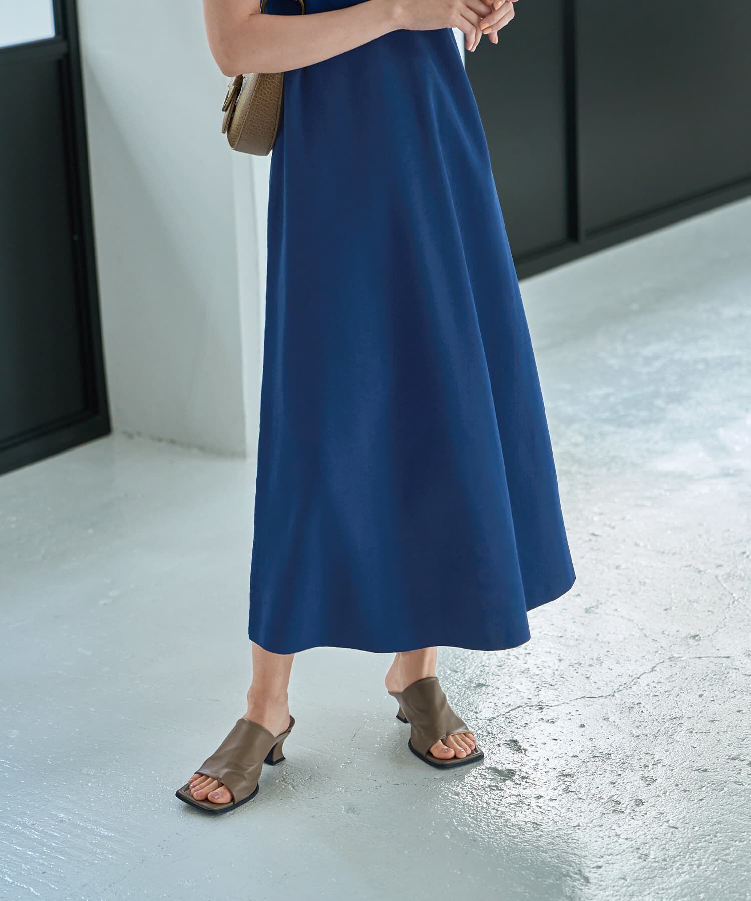 STYLE DELI「スポンディッシュハイネックノースリワンピース」|ワンピース|