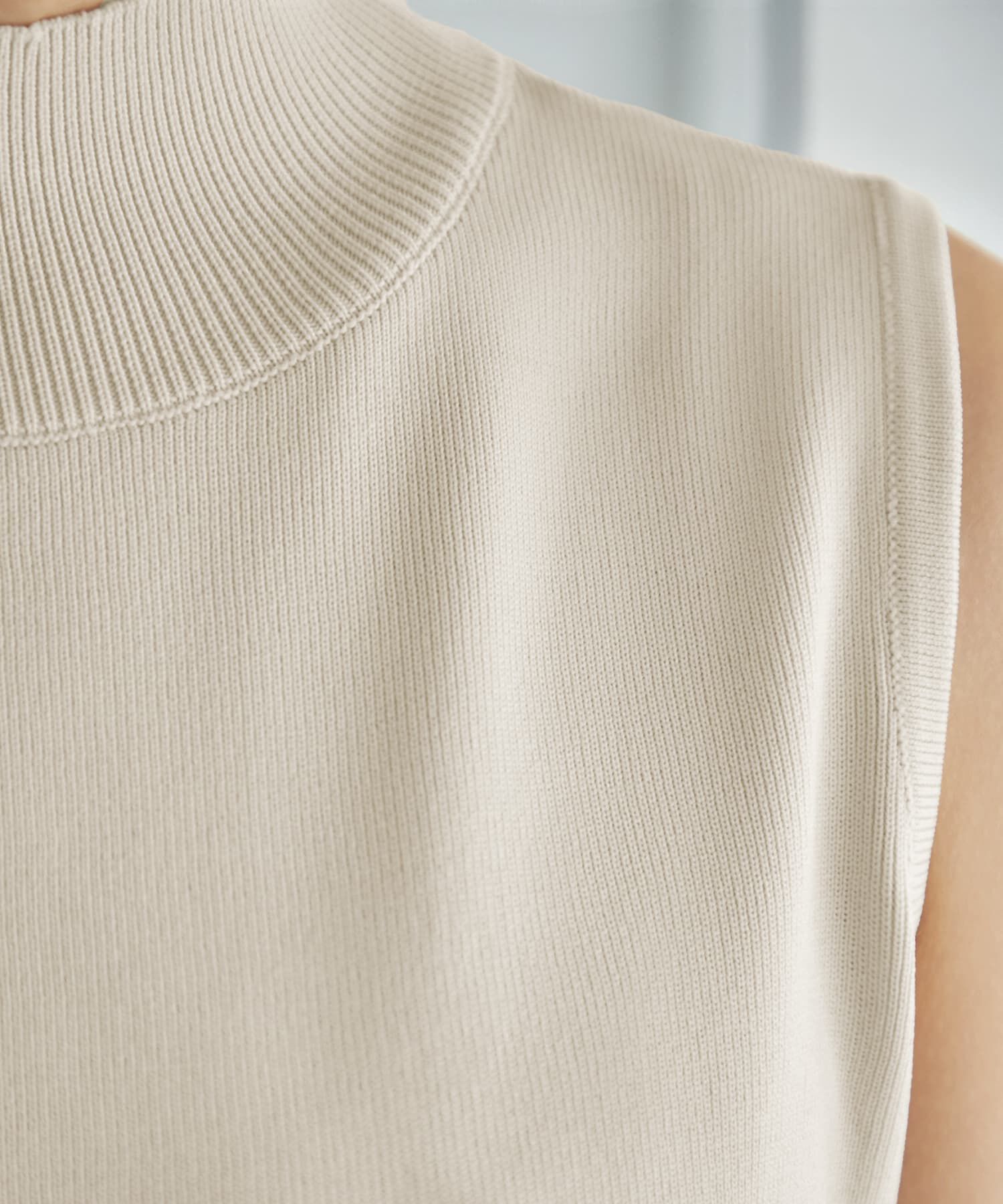 STYLE DELI「スポンディッシュハイネックノースリワンピース」|ワンピース|