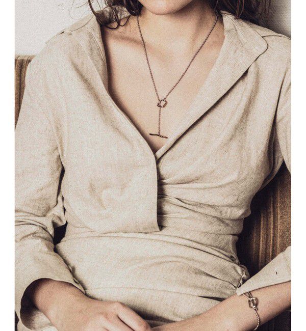 ete「ロウ ラリエット」|ネックレス|