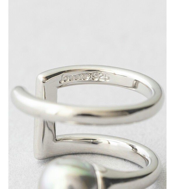 Jouete「【WEB限定カラー】パール チュージング イヤーカフス」|イヤーカフ|