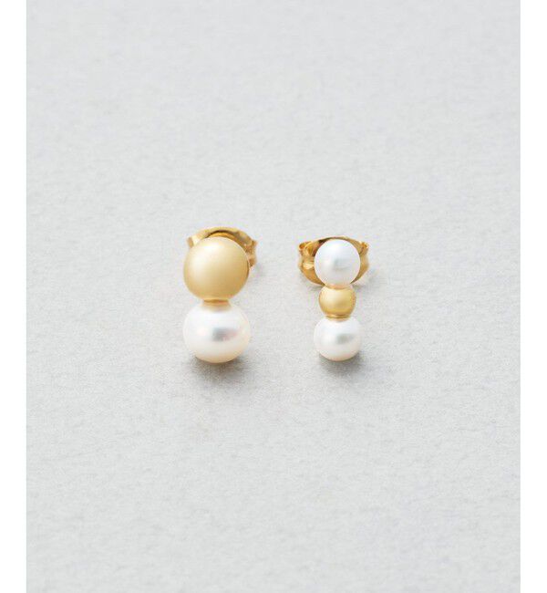 Jouete「ピアス パール」|ピアス|イエローゴールド