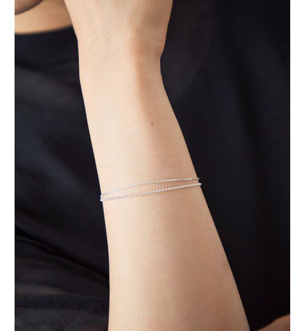 Jouete「ブレスレット ボールチェーン レイヤード」|ブレスレット・バングル|