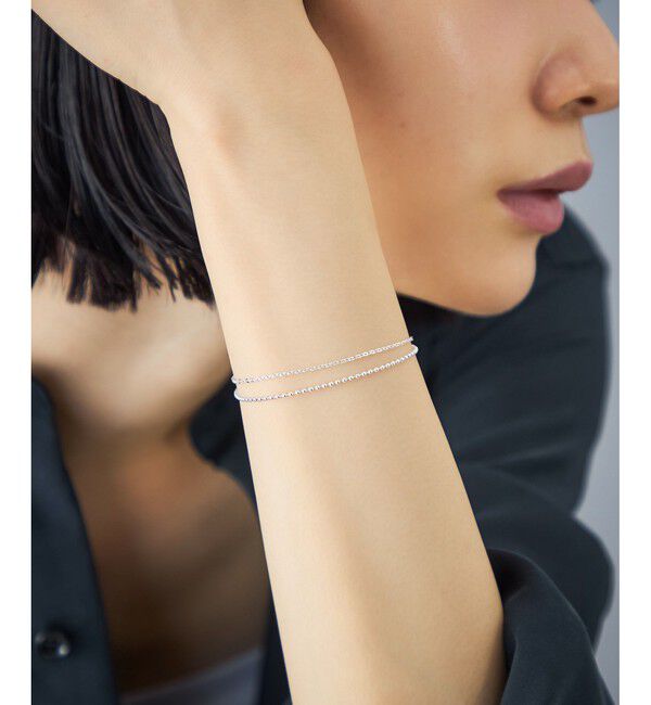 Jouete「ブレスレット ボールチェーン レイヤード」|ブレスレット・バングル|