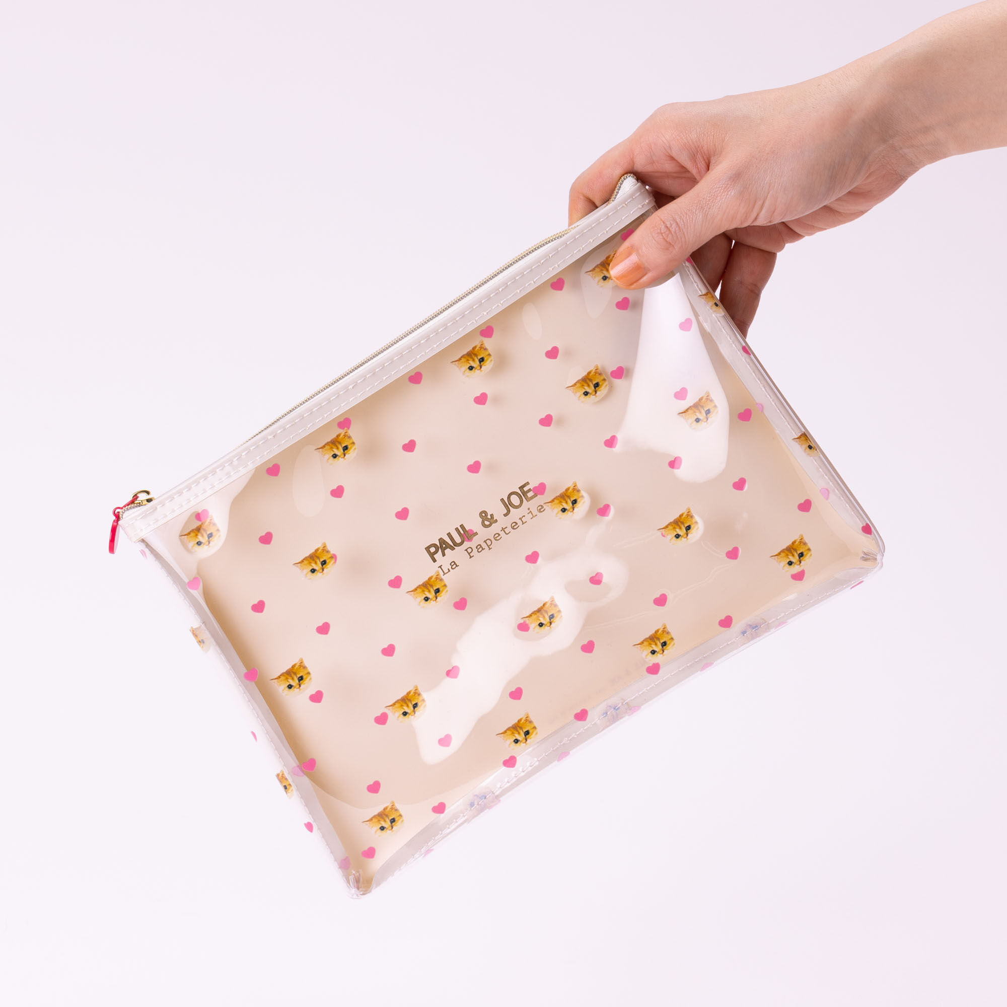 PAUL&JOE「フラットポーチ／ポール＆ジョー」|ポーチ|