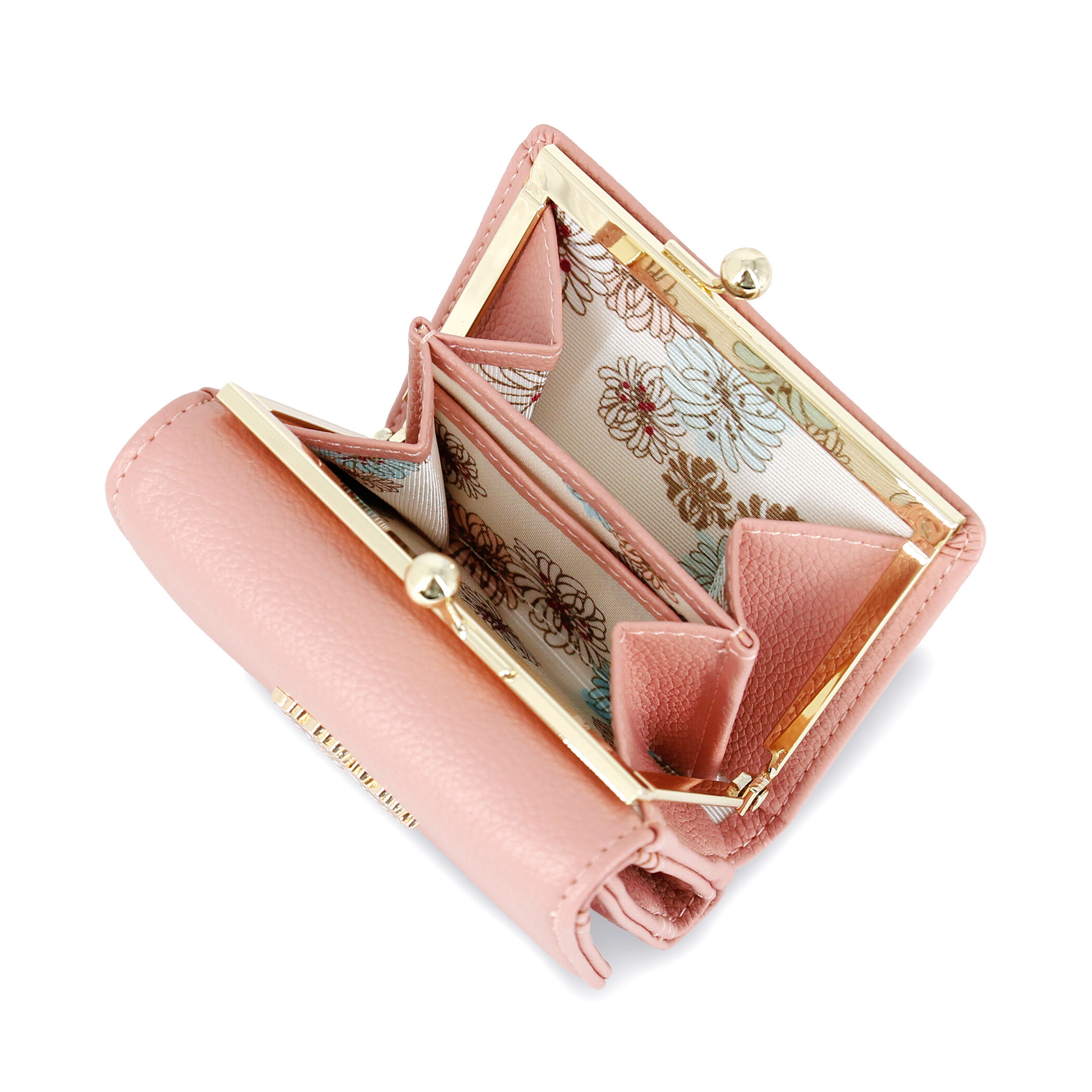 PAUL&JOE「口金ミニ財布／クリザンテーム　メタル　／ＰＡＵＬ　＆　ＪＯＥ」|財布|