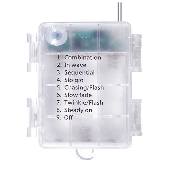 BACKYARD FAMILY「LED イルミネーション 通販 100球 イルミネーションライト 屋外 電池式 乾電池 単3 3本」|電化製品|