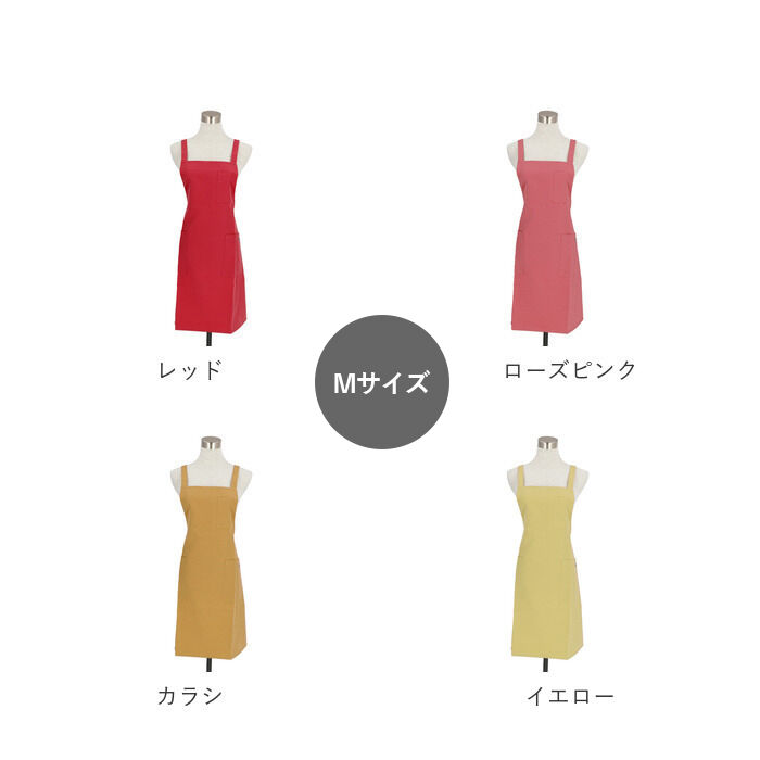 BACKYARD FAMILY「エプロン 保育士 通販 ショート丈 メンズ レディース 無地 撥水 はっ水 H型 後ろボタン」|食器・キッチングッズ|