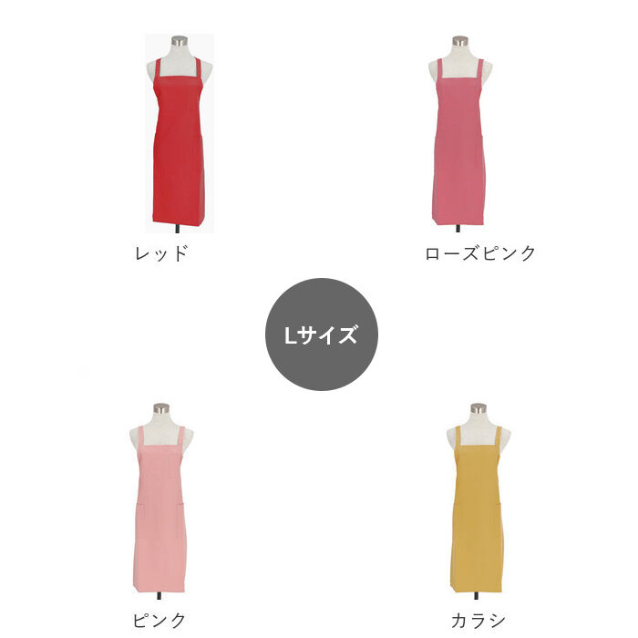 BACKYARD FAMILY「エプロン 保育士 通販 ショート丈 メンズ レディース 無地 撥水 はっ水 H型 後ろボタン」|食器・キッチングッズ|