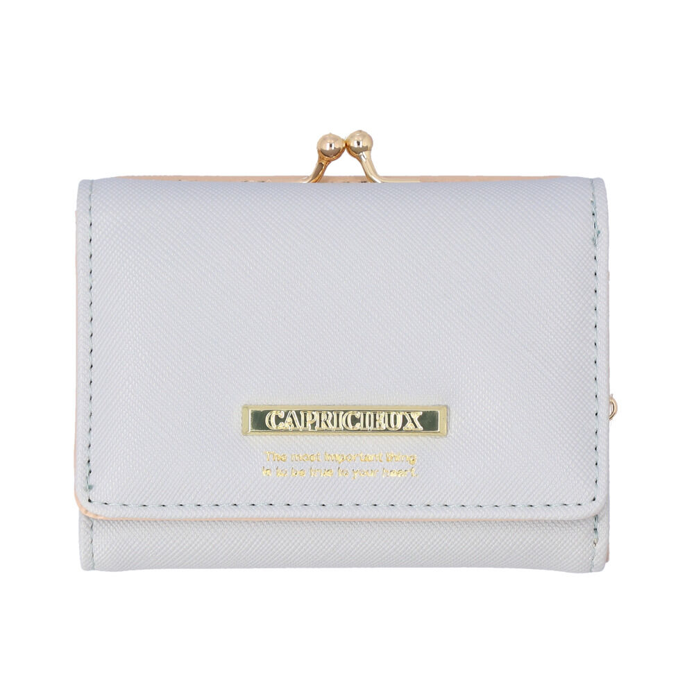 BACKYARD FAMILY「財布 三つ折り レディース コンパクト 三つ折り財布 通販 ミニ財布 三つ折 ミニサイフ」|財布|ブルー1