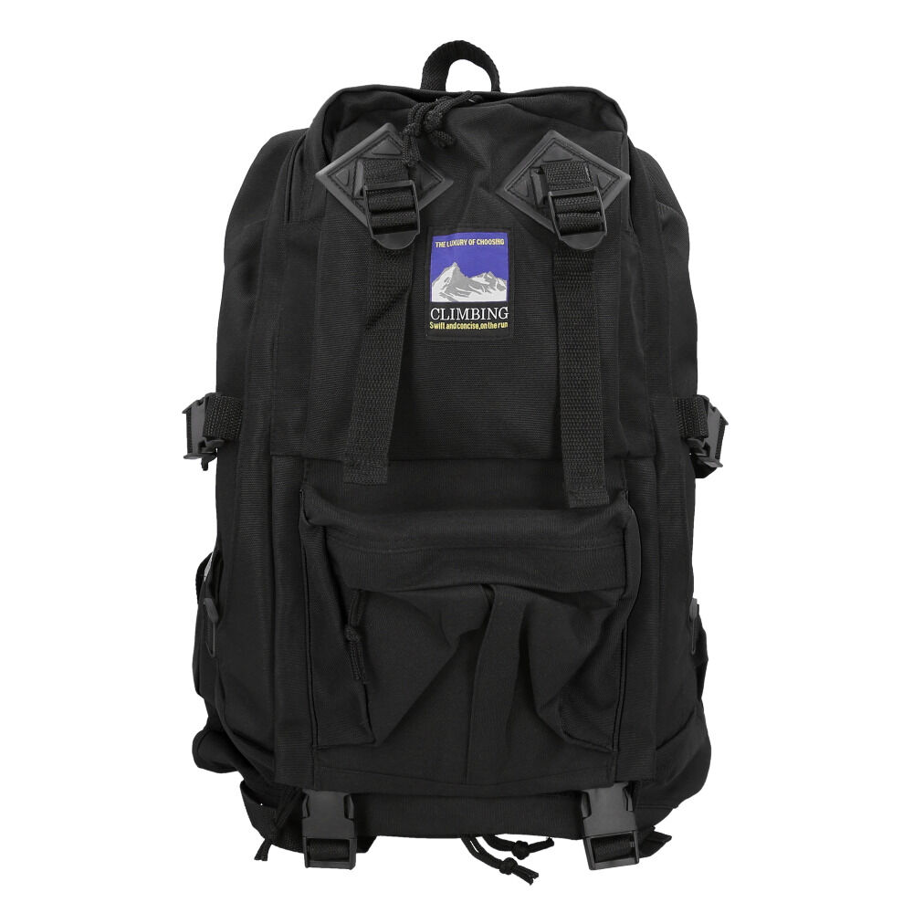 BACKYARD FAMILY「リュック メンズ 大容量 通販 クライミング 9240 CLIMBING リュックサック バッグ」|リュック|ブラック1
