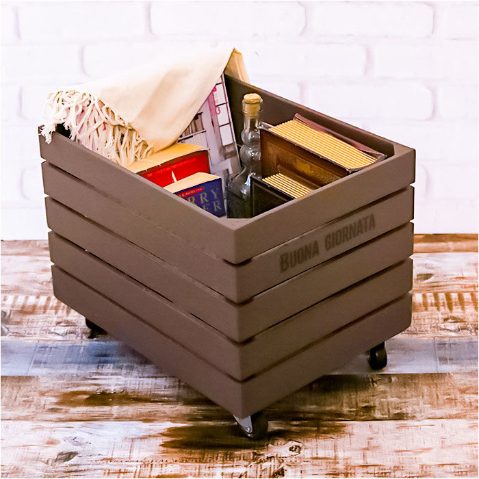 BACKYARD FAMILY「収納ボックス キャスター付き 通販 ボナブルコンテナカート コンテナボックス アビテ」|その他|