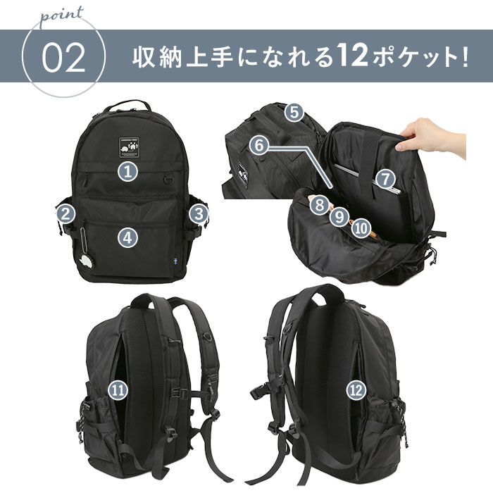 BACKYARD FAMILY「スカンジナビアンフォレスト リュック SCANDINAVIAN FOREST」|リュック|