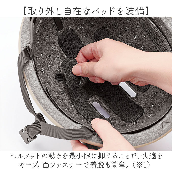 BACKYARD FAMILY「ヘルメット 自転車 帽子 通販 SG認証 自転車ヘルメット女性 ＳＧマーク 自転車ヘルメット帽子型」|その他|