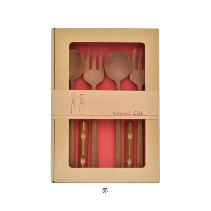 BACKYARD FAMILY「ナチュレカトラリーシリーズ 通販 TGF33NGG TGF34NGR スプーン フォーク セット」|食器・キッチングッズ|