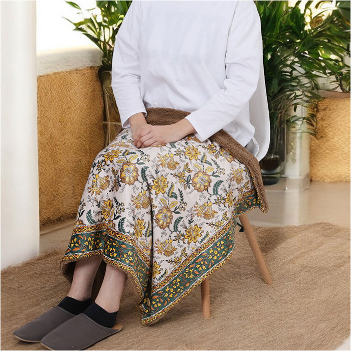 BACKYARD FAMILY「ブランケット 3WAY 通販 ひざ掛け 肩掛け 腰巻き 膝掛 ひざかけ 膝掛け 腰巻 肩掛」|ブランケット|