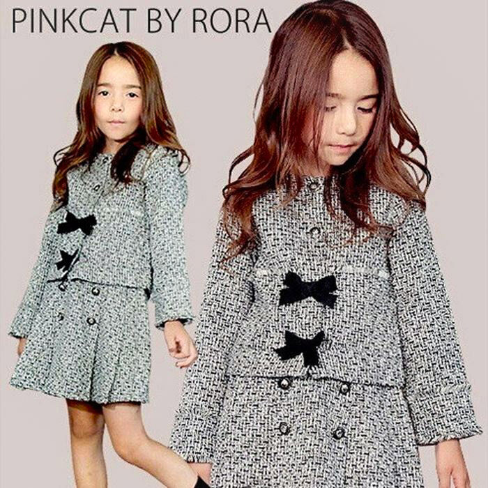 BACKYARD FAMILY「キッズ スーツ 入学式 女の子 通販 ツイード セットアップ 10005406 フォーマルスーツ」|その他|